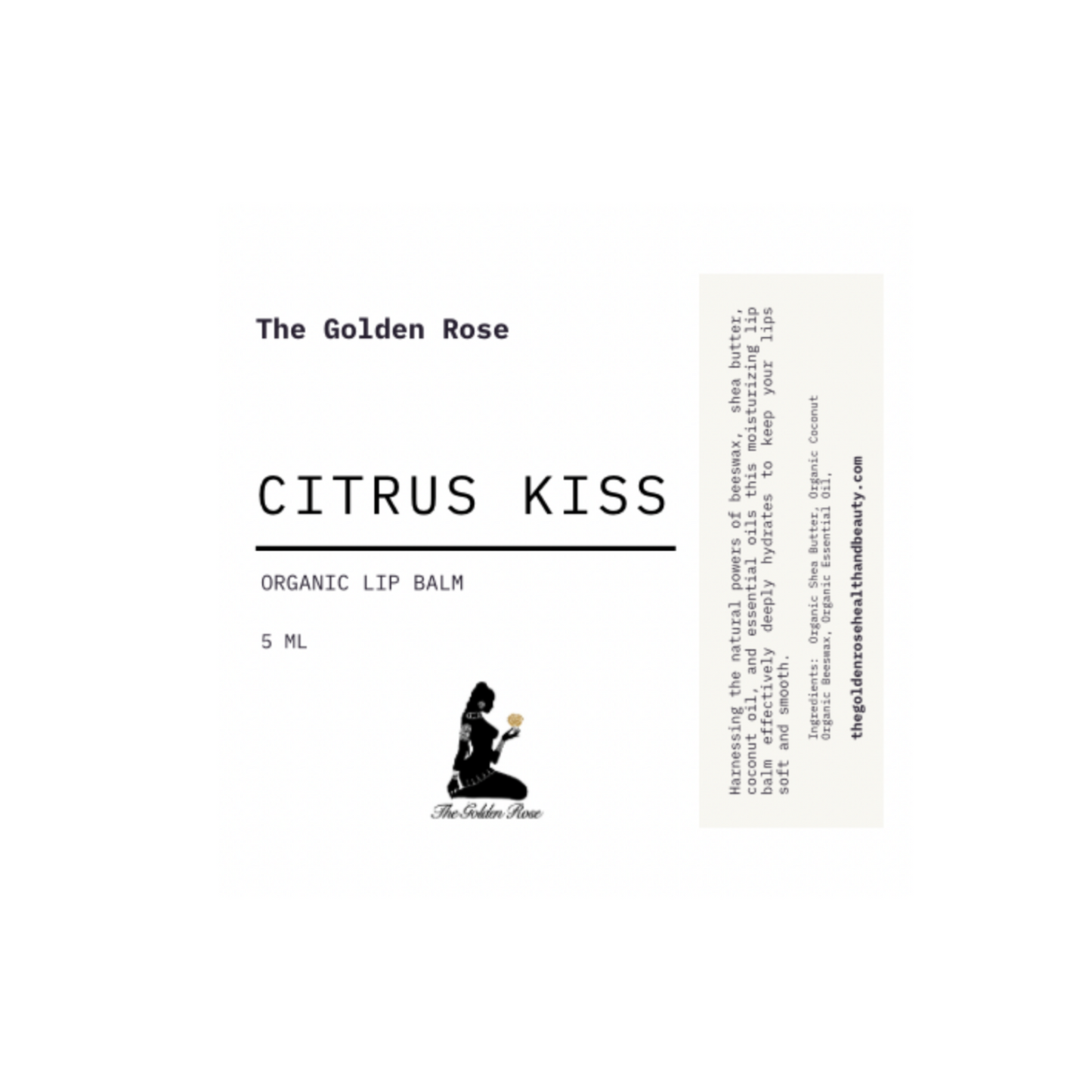 Citrus Kiss Organic Lip Balm