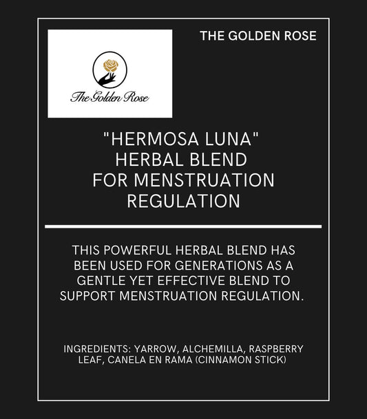 "Hermosa Luna" Herbal Remedy for Menstruation Regulation Support